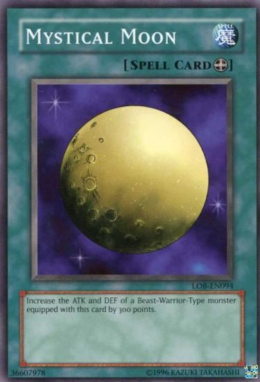 Mystical Moon [LOB-EN094] Common - Yu-Gi-Oh! - Card Brawlers | Quebec | Canada |
