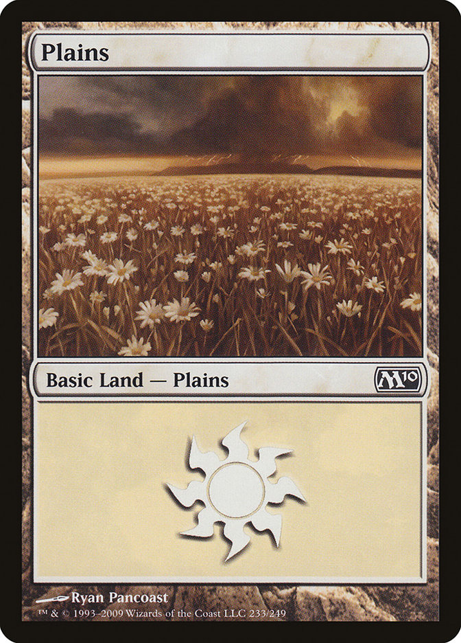 Plains (233) [Magic 2010] - Magic: The Gathering - Card Brawlers | Quebec | Canada |