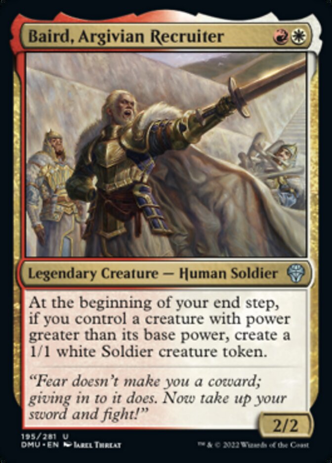 Baird, Argivian Recruiter [Dominaria United] - Magic: The Gathering - Card Brawlers | Quebec | Canada |