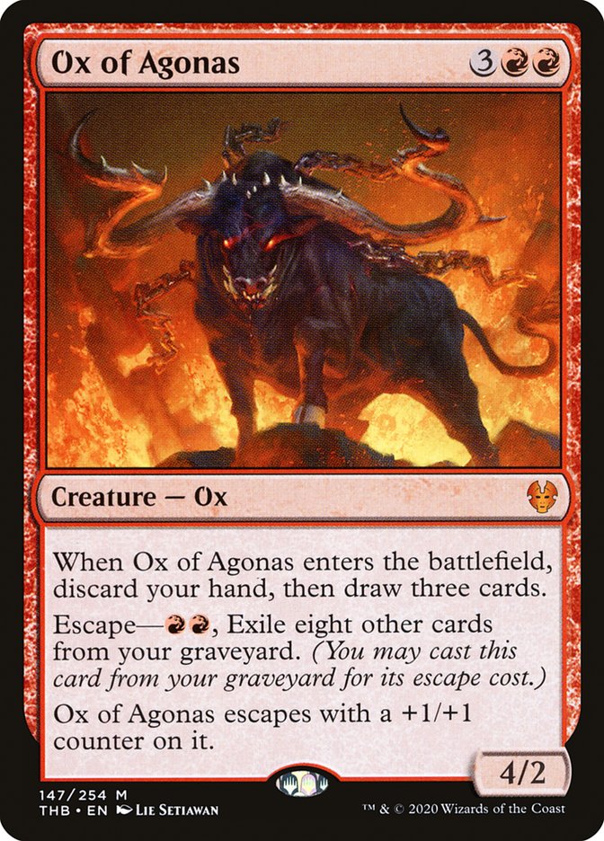 Ox of Agonas [Theros Beyond Death] - Magic: The Gathering - Card Brawlers | Quebec | Canada |