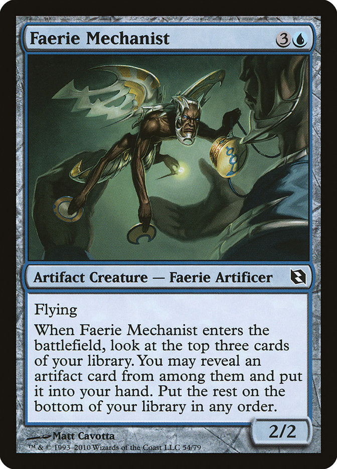 Faerie Mechanist [Duel Decks: Elspeth vs. Tezzeret] - Magic: The Gathering - Card Brawlers | Quebec | Canada |