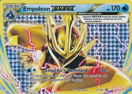 Empoleon BREAK (XY134) (Jumbo Card) [XY: Black Star Promos] - Pokémon - Card Brawlers | Quebec | Canada |