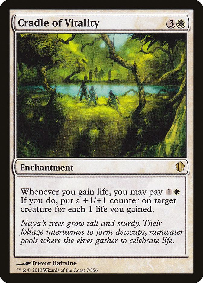 Cradle of Vitality [Commander 2013] - Magic: The Gathering - Card Brawlers | Quebec | Canada |
