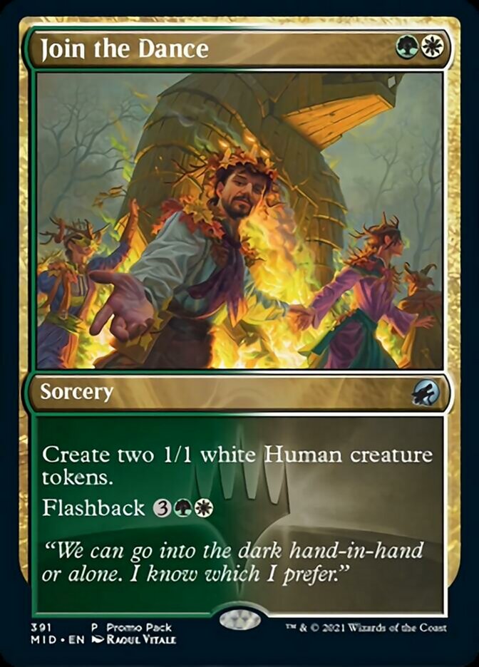 Join the Dance (Promo Pack) [Innistrad: Midnight Hunt Promos] - Magic: The Gathering - Card Brawlers | Quebec | Canada |