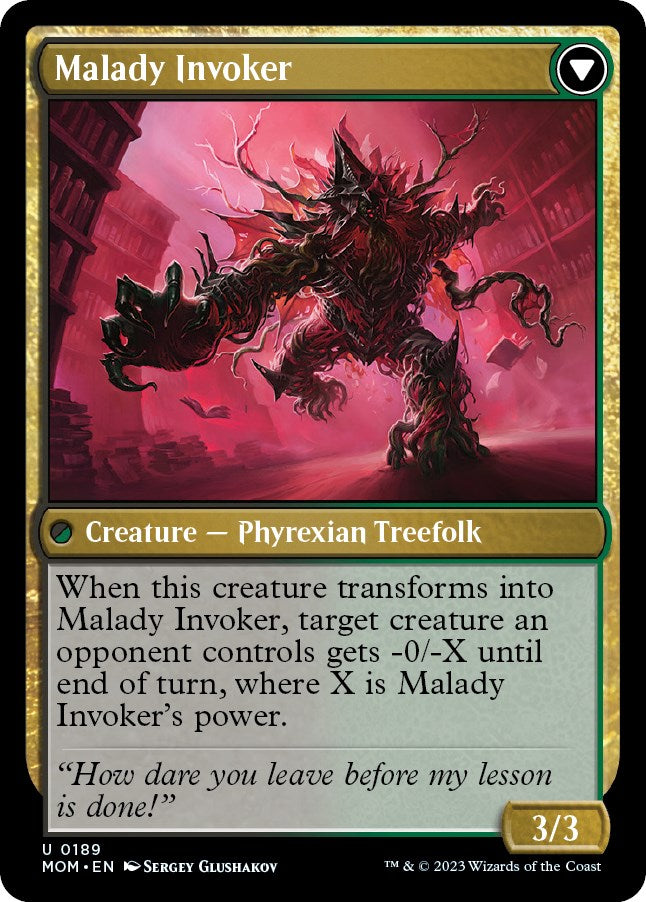 Herbology Instructor // Malady Invoker [March of the Machine] - Magic: The Gathering - Card Brawlers | Quebec | Canada |