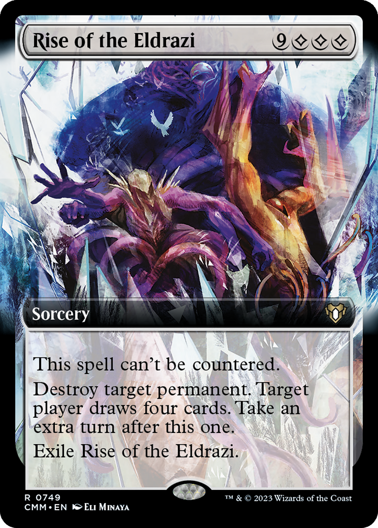 Rise of the Eldrazi (Extended Art) [Commander Masters] - Magic: The Gathering - Card Brawlers | Quebec | Canada |
