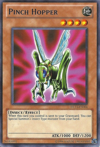 Pinch Hopper (Blue) [DL13-EN006] Rare - Yu-Gi-Oh! - Card Brawlers | Quebec | Canada |