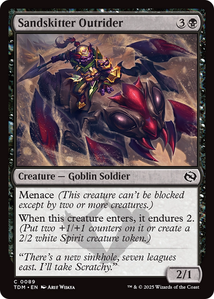 Sandskitter Outrider [Tarkir: Dragonstorm] - Magic: The Gathering - Card Brawlers | Quebec | Canada |