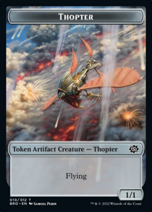 Powerstone // Thopter Double-Sided Token [The Brothers' War Tokens] - Magic: The Gathering - Card Brawlers | Quebec | Canada |