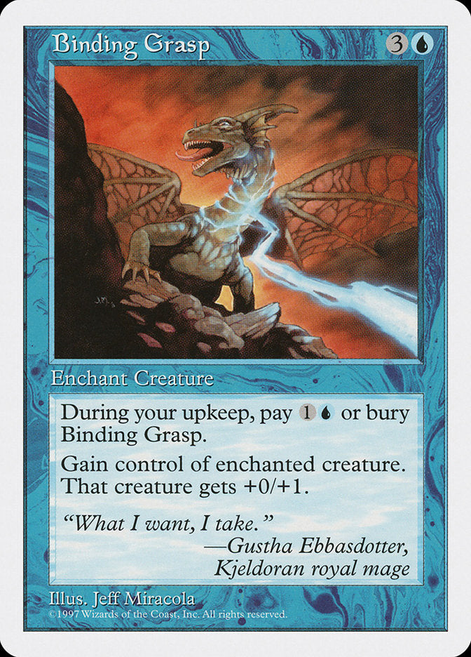 Binding Grasp [Fifth Edition] - Magic: The Gathering - Card Brawlers | Quebec | Canada |