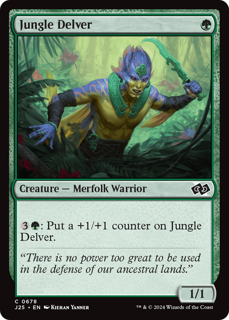 Jungle Delver [Foundations Jumpstart] - Magic: The Gathering - Card Brawlers | Quebec | Canada |