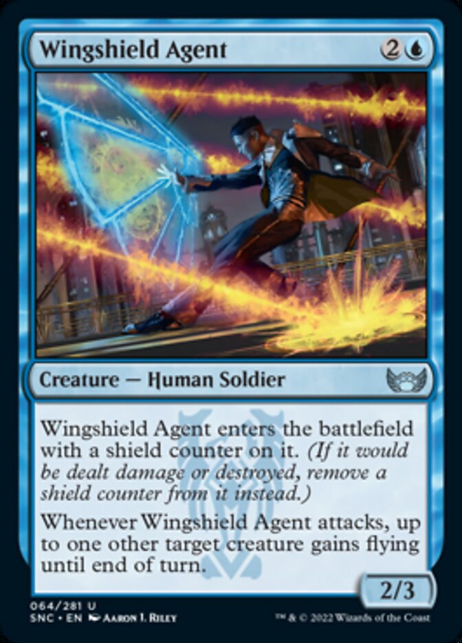 Wingshield Agent [Streets of New Capenna] - Magic: The Gathering - Card Brawlers | Quebec | Canada |
