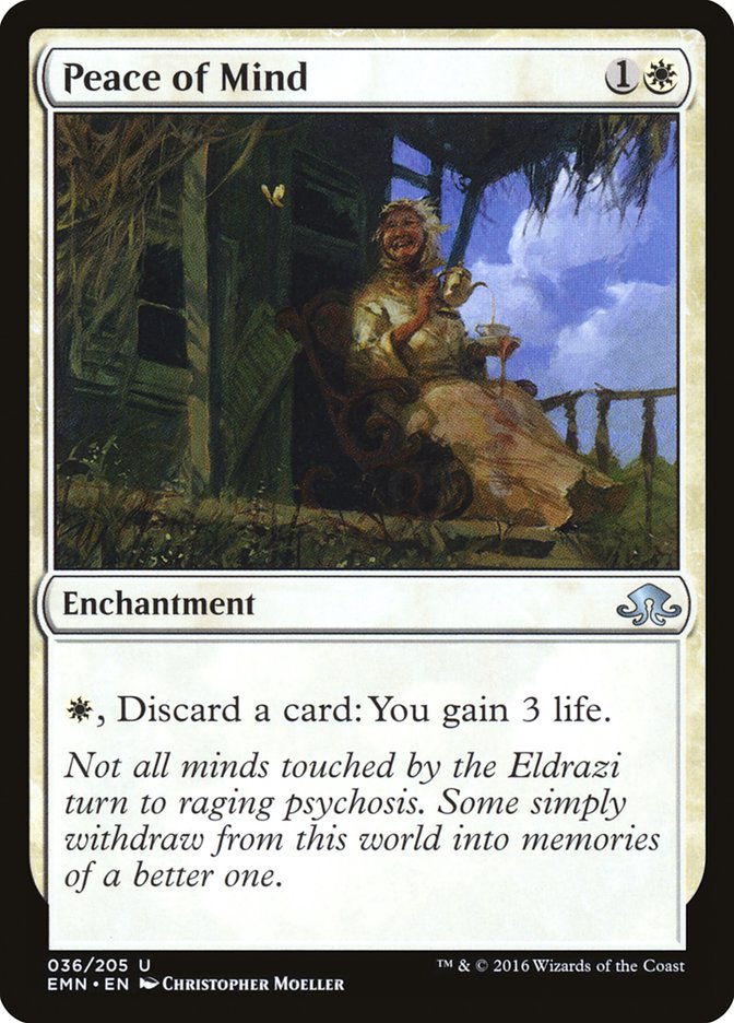 Peace of Mind [Eldritch Moon] - Magic: The Gathering - Card Brawlers | Quebec | Canada |
