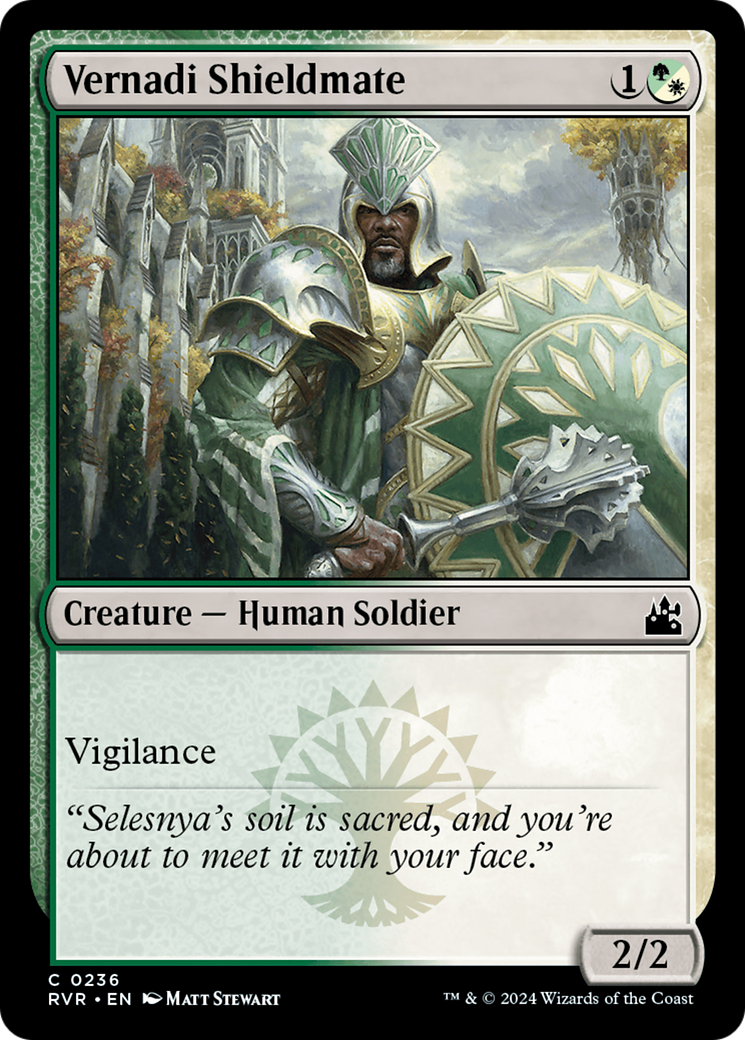 Vernadi Shieldmate [Ravnica Remastered] - Magic: The Gathering - Card Brawlers | Quebec | Canada |