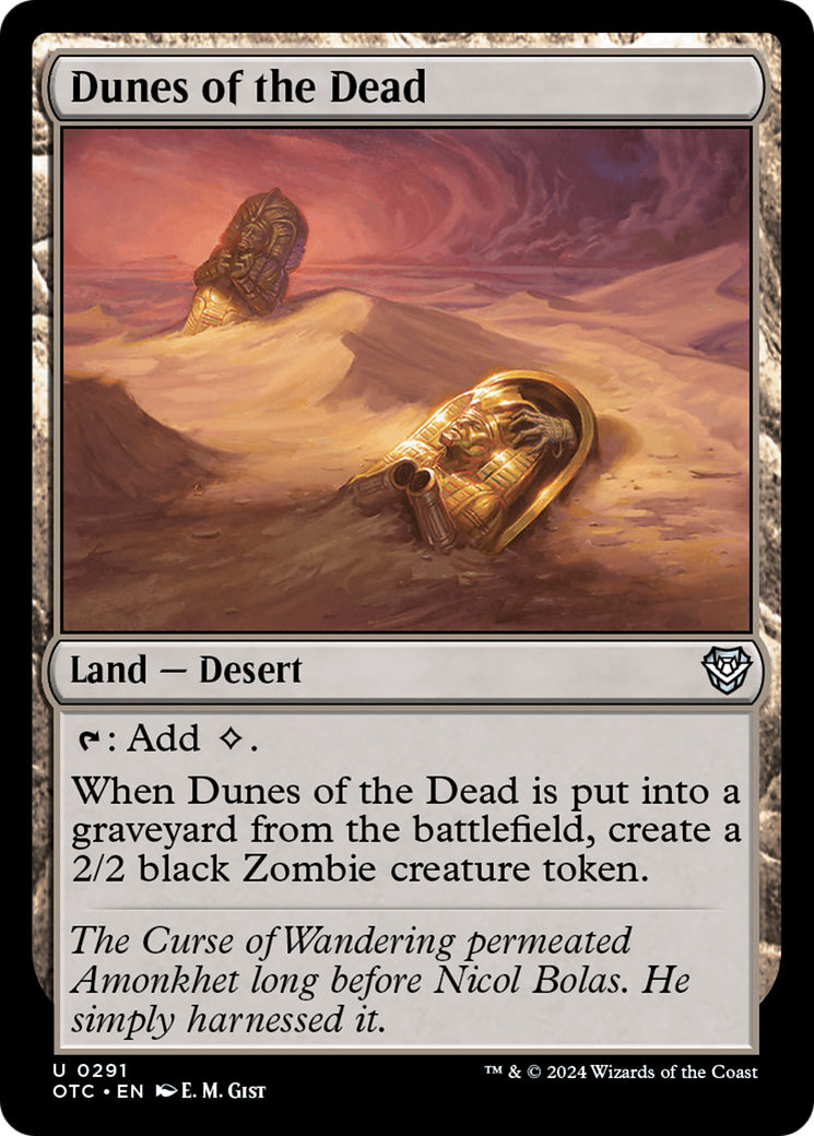 Dunes of the Dead [Outlaws of Thunder Junction Commander] - Magic: The Gathering - Card Brawlers | Quebec | Canada |