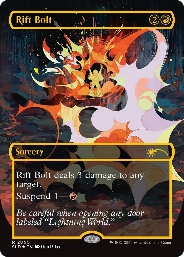 Rift Bolt (2055) (Raised Foil) [Secret Lair Drop Series] - Magic: The Gathering - Card Brawlers | Quebec | Canada |
