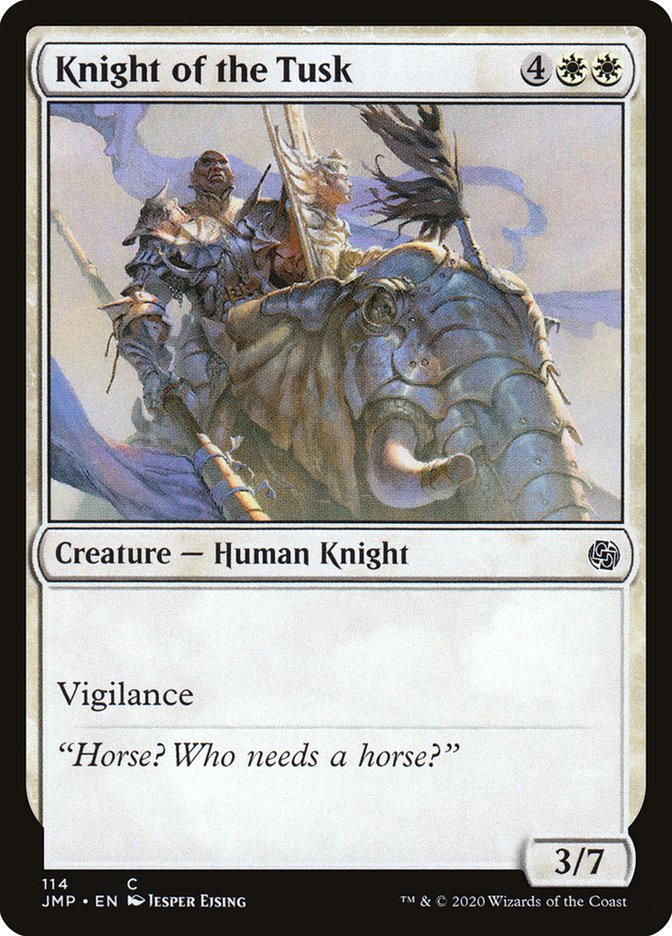Knight of the Tusk [Jumpstart] - Magic: The Gathering - Card Brawlers | Quebec | Canada |