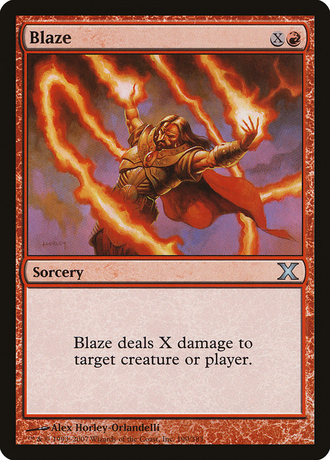 Blaze [Tenth Edition] - Magic: The Gathering - Card Brawlers | Quebec | Canada |