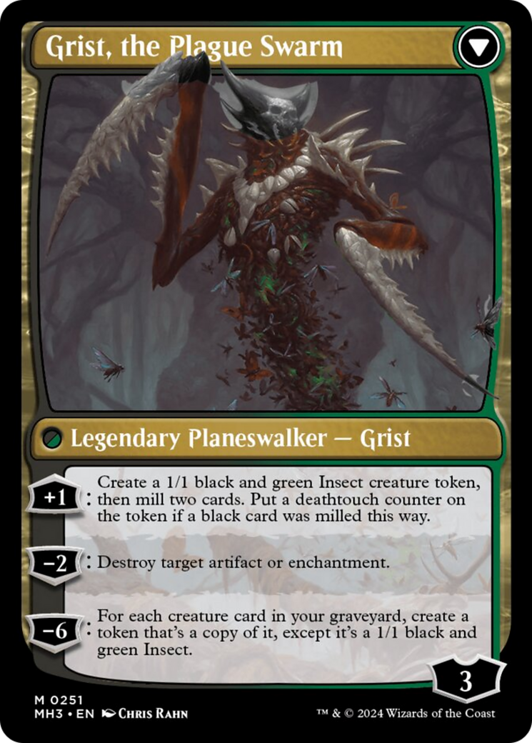 Grist, Voracious Larva // Grist, the Plague Swarm [Modern Horizons 3] - Magic: The Gathering - Card Brawlers | Quebec | Canada |