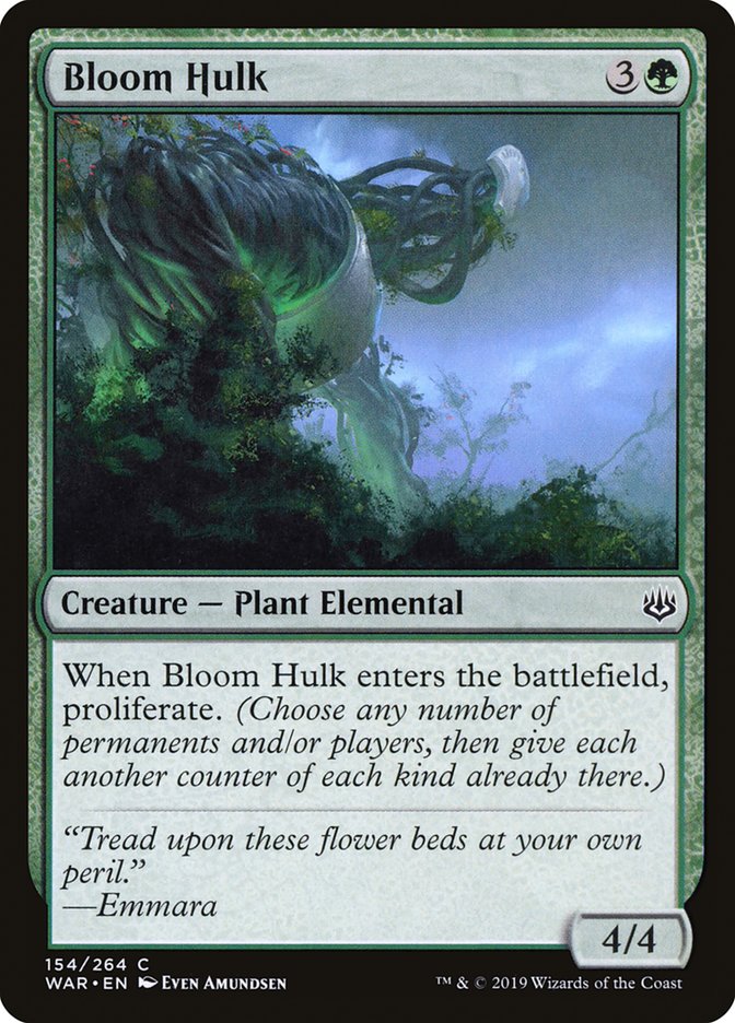 Bloom Hulk [War of the Spark] - Magic: The Gathering - Card Brawlers | Quebec | Canada |
