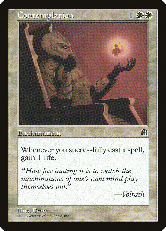Contemplation [Stronghold] - Magic: The Gathering - Card Brawlers | Quebec | Canada |