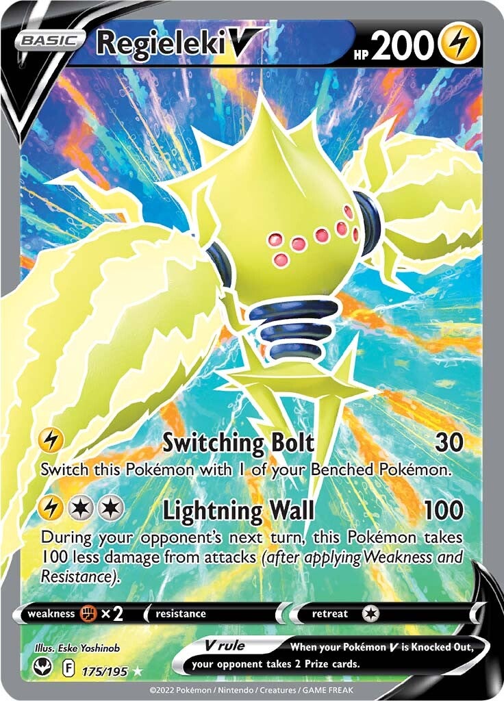 Regieleki V (175/195) [Sword & Shield: Silver Tempest] - Pokémon - Card Brawlers | Quebec | Canada |