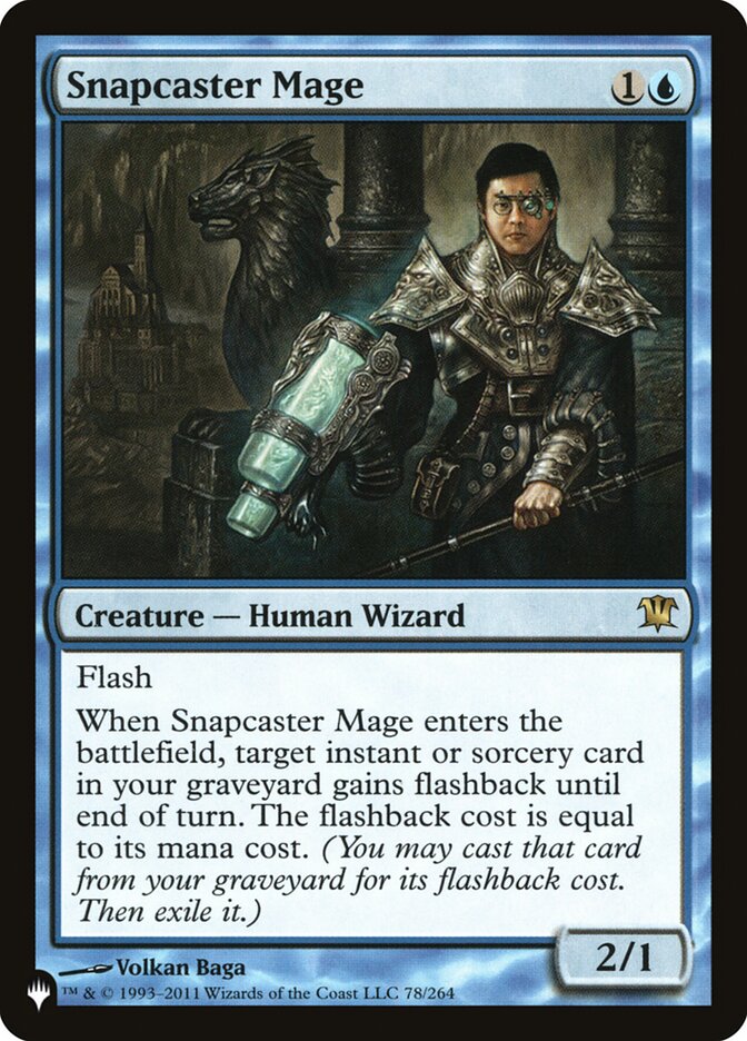 Snapcaster Mage [The List] - Magic: The Gathering - Card Brawlers | Quebec | Canada |