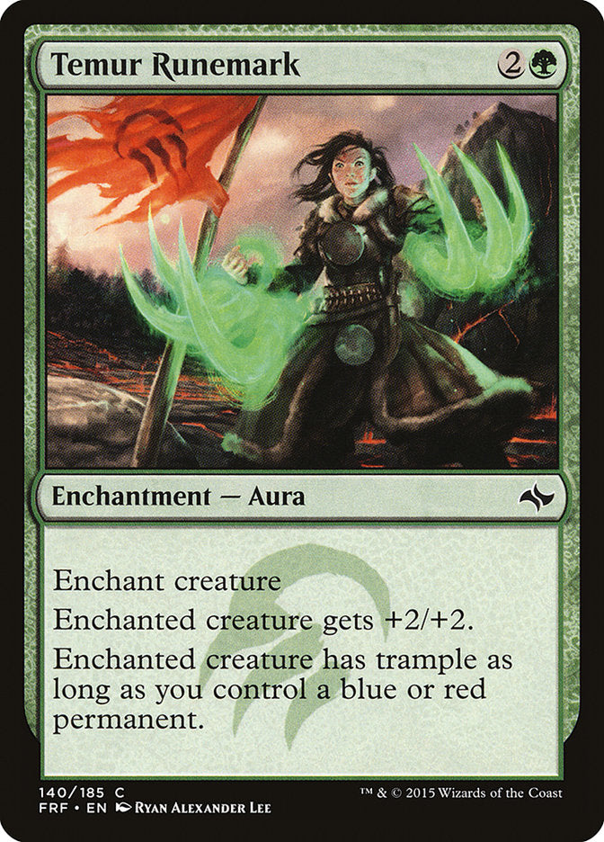 Temur Runemark [Fate Reforged] - Magic: The Gathering - Card Brawlers | Quebec | Canada |