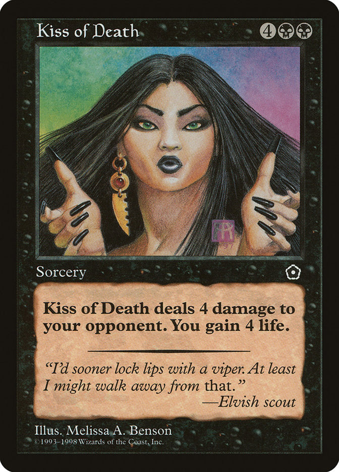 Kiss of Death [Portal Second Age] - Magic: The Gathering - Card Brawlers | Quebec | Canada |
