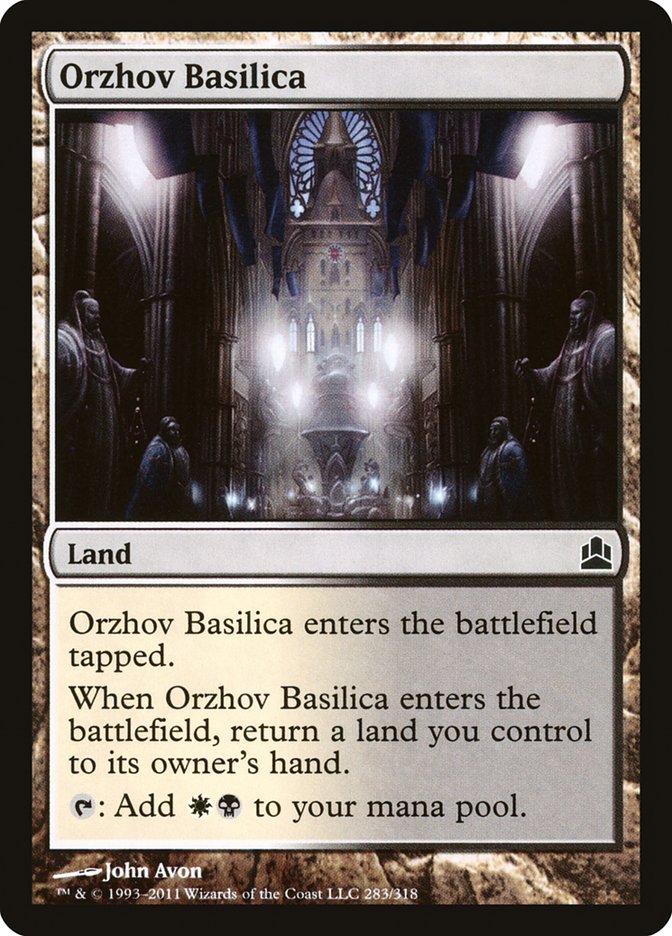 Orzhov Basilica [Commander 2011] - Magic: The Gathering - Card Brawlers | Quebec | Canada |