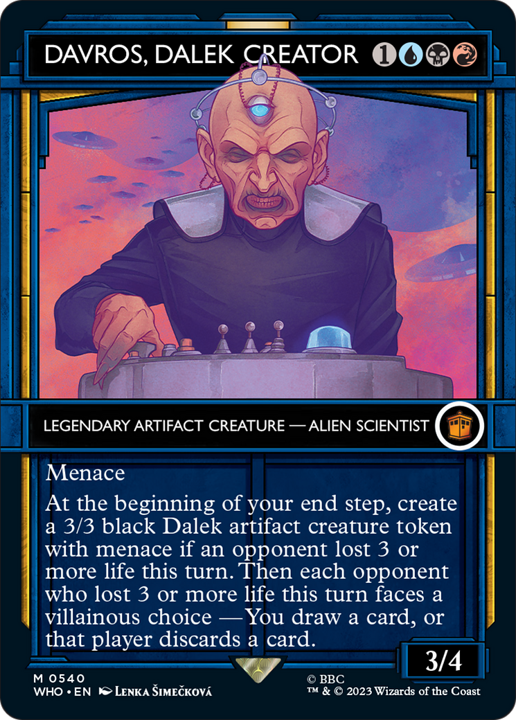 Davros, Dalek Creator (Showcase) [Doctor Who] - Magic: The Gathering - Card Brawlers | Quebec | Canada |