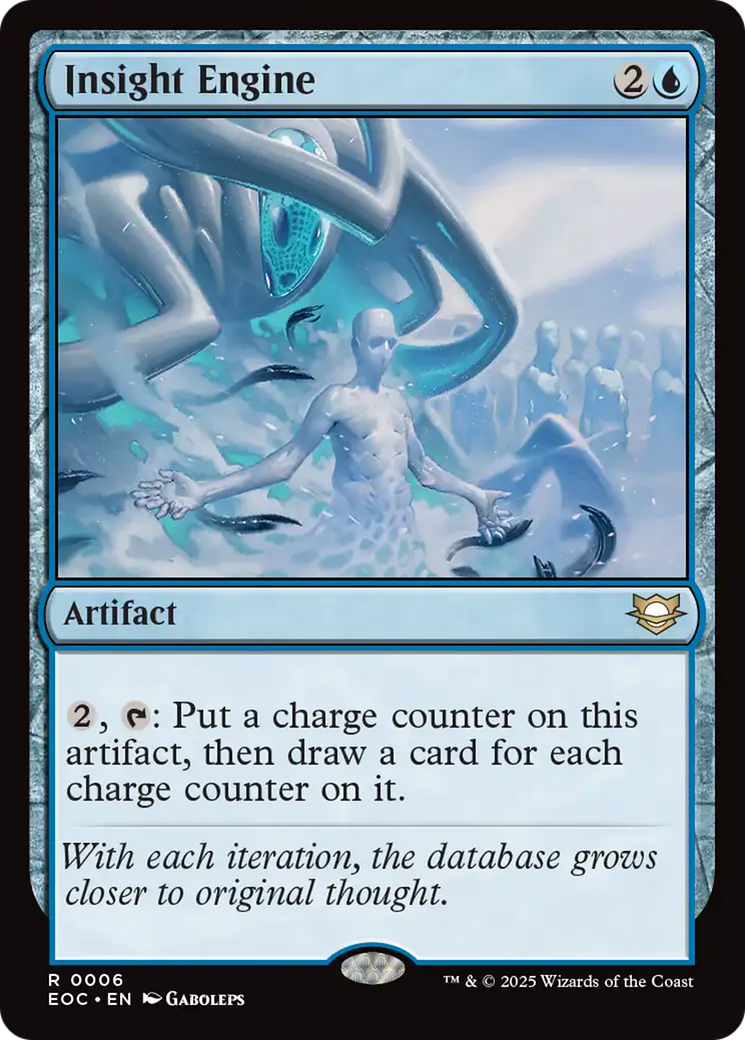 Insight Engine [Edge of Eternities Commander] - Magic: The Gathering - Card Brawlers | Quebec | Canada |