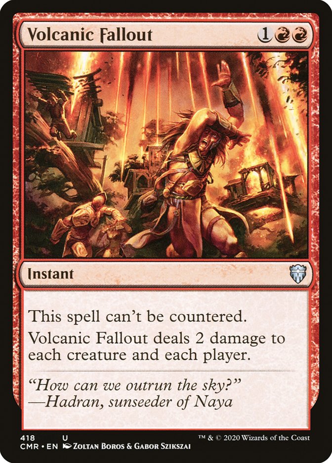 Volcanic Fallout [Commander Legends] - Magic: The Gathering - Card Brawlers | Quebec | Canada |