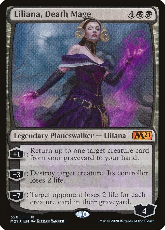 Liliana, Death Mage [Core Set 2021] - Magic: The Gathering - Card Brawlers | Quebec | Canada |