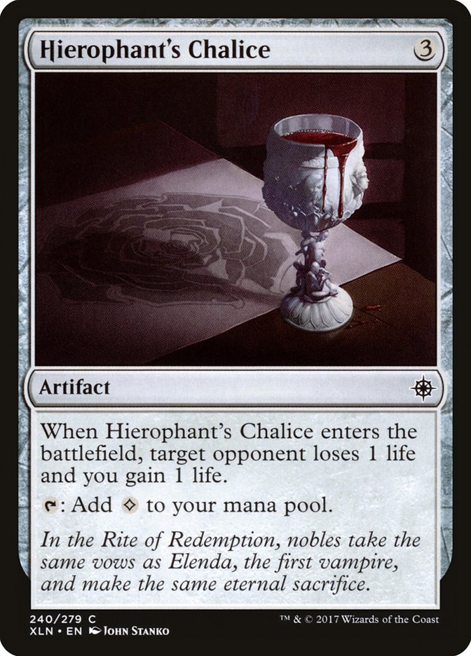 Hierophant's Chalice [Ixalan] - Magic: The Gathering - Card Brawlers | Quebec | Canada |