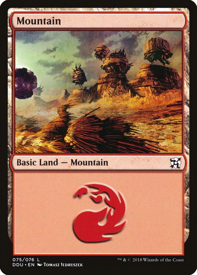 Mountain (75) [Duel Decks: Elves vs. Inventors] - Magic: The Gathering - Card Brawlers | Quebec | Canada |