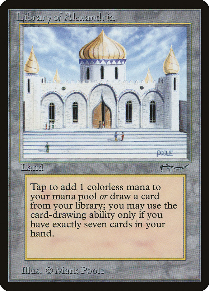 Library of Alexandria [Arabian Nights] - Magic: The Gathering - Card Brawlers | Quebec | Canada |