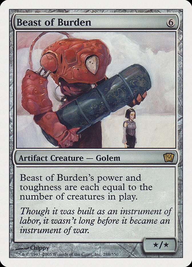 Beast of Burden [Ninth Edition] - Magic: The Gathering - Card Brawlers | Quebec | Canada |