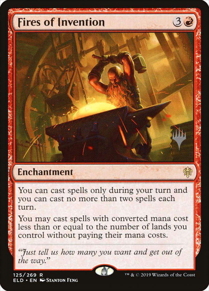 Fires of Invention (Promo Pack) [Throne of Eldraine Promos] - Magic: The Gathering - Card Brawlers | Quebec | Canada |