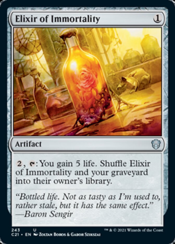 Elixir of Immortality [Commander 2021] - Magic: The Gathering - Card Brawlers | Quebec | Canada |