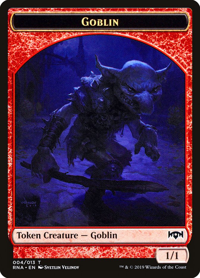 Goblin Token [Ravnica Allegiance Tokens] - Magic: The Gathering - Card Brawlers | Quebec | Canada |