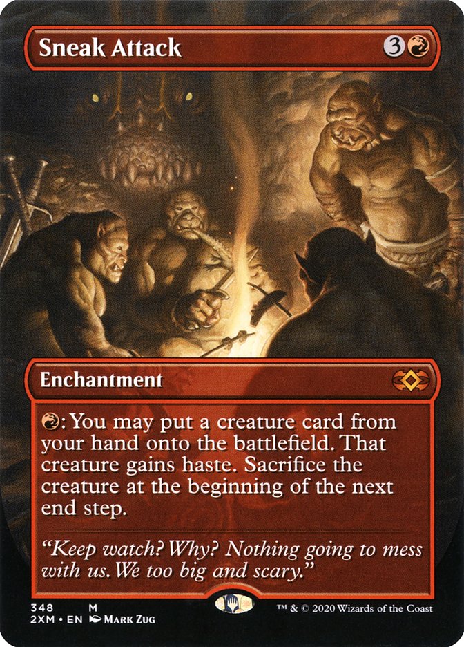 Sneak Attack (Toppers) [Double Masters] - Magic: The Gathering - Card Brawlers | Quebec | Canada |