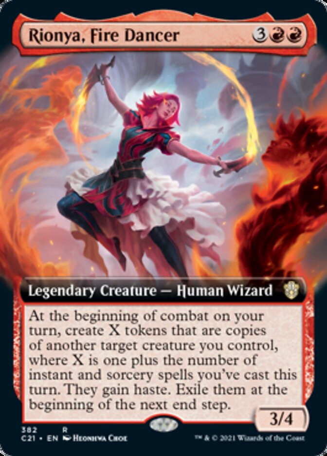Rionya, Fire Dancer (Extended Art) [Commander 2021] - Magic: The Gathering - Card Brawlers | Quebec | Canada |