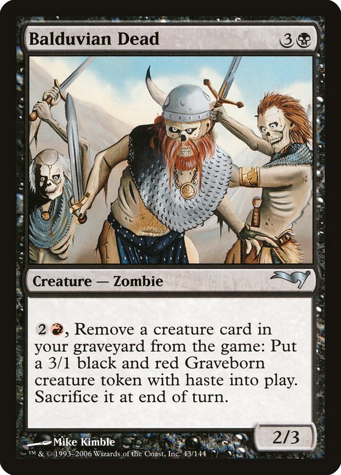 Balduvian Dead [Coldsnap Theme Decks] - Magic: The Gathering - Card Brawlers | Quebec | Canada |