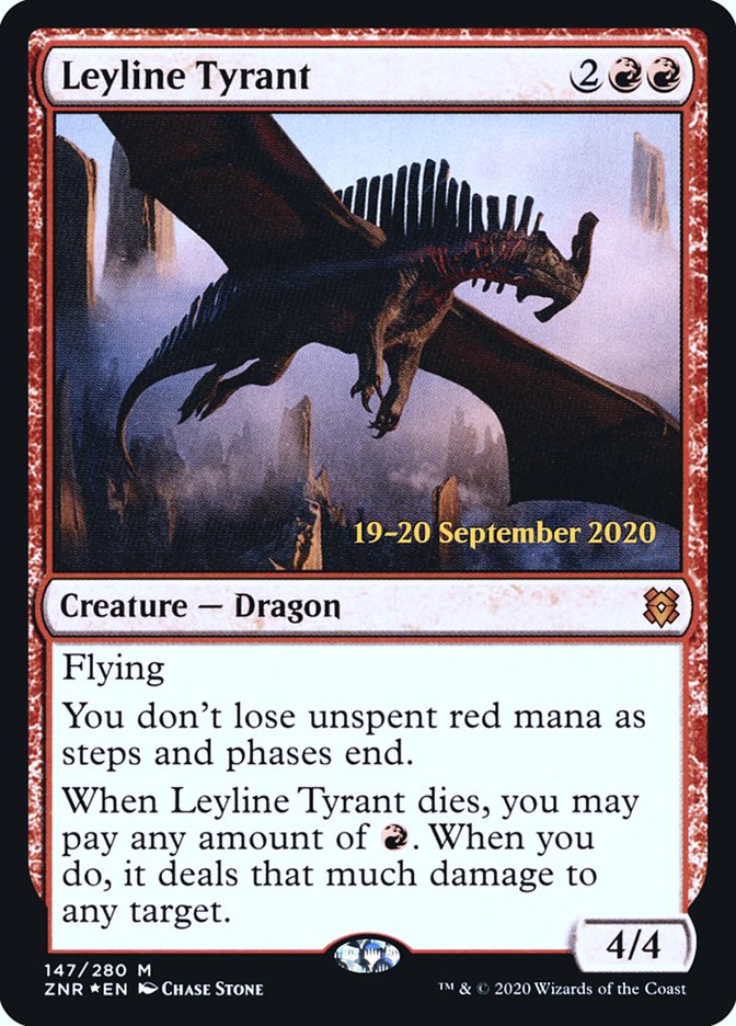 Leyline Tyrant [Zendikar Rising Prerelease Promos] - Magic: The Gathering - Card Brawlers | Quebec | Canada |