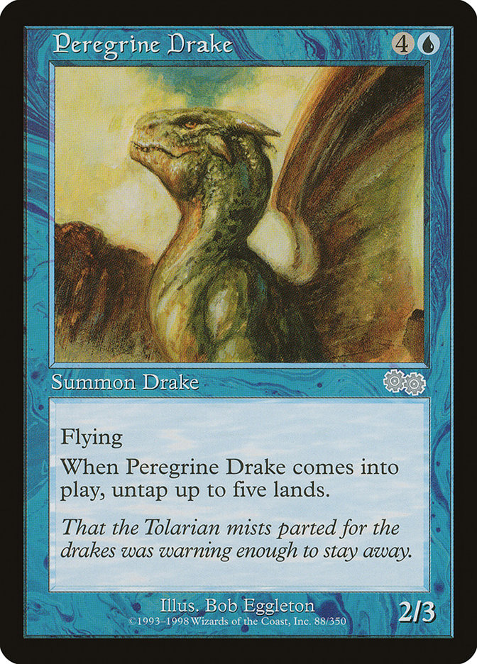 Peregrine Drake [Urza's Saga] - Magic: The Gathering - Card Brawlers | Quebec | Canada |