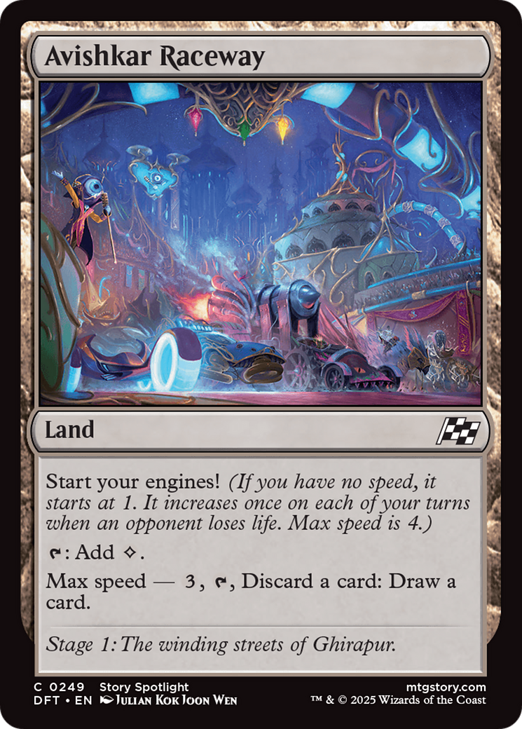 Avishkar Raceway [Aetherdrift] - Magic: The Gathering - Card Brawlers | Quebec | Canada |