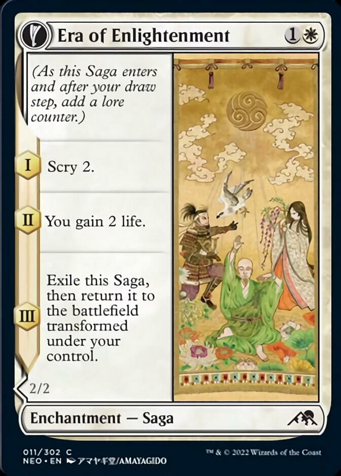 Era of Enlightenment // Hand of Enlightenment [Kamigawa: Neon Dynasty] - Magic: The Gathering - Card Brawlers | Quebec | Canada |