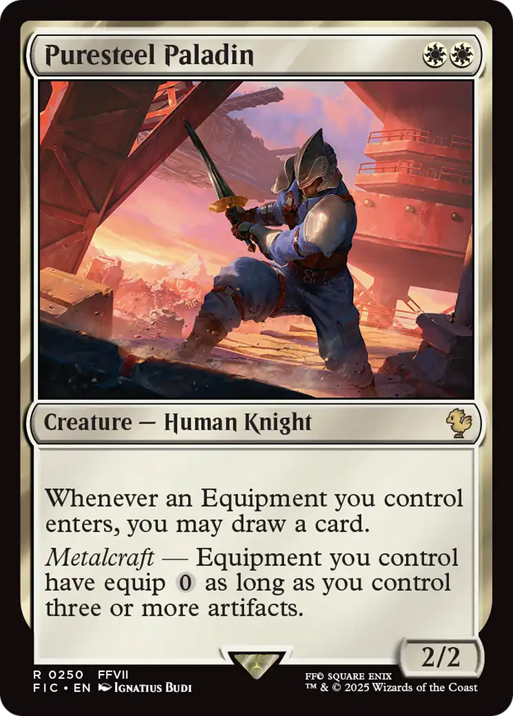 Puresteel Paladin [FINAL FANTASY Commander] - Magic: The Gathering - Card Brawlers | Quebec | Canada |