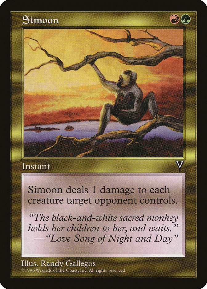 Simoon [Visions] - Magic: The Gathering - Card Brawlers | Quebec | Canada |